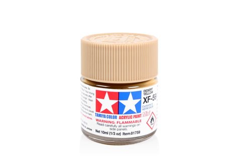 Tamiya Acrylic Mini XF - 59 Desert Yellow - Phillips Hobbies