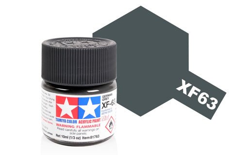 Tamiya Acrylic Mini XF - 63 German Grey - Phillips Hobbies