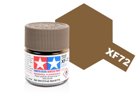 Tamiya Acrylic Mini XF - 72 Brown - Phillips Hobbies