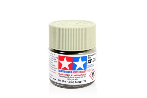 Tamiya Acrylic Mini XF - 76 Grey - Green (IJN) - Phillips Hobbies