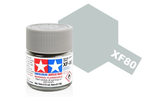 Tamiya Acrylic Mini XF - 80 Naval Sea Grey - Phillips Hobbies