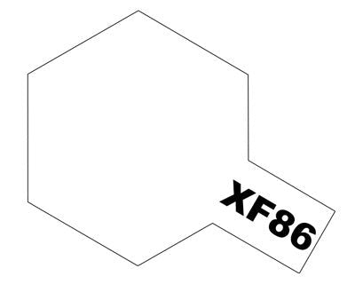 Tamiya Acrylic Mini XF - 86 Flat Clear - Phillips Hobbies