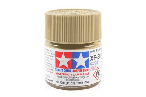 Tamiya Acrylic Mini XF - 88 Dark Yellow 2 - Phillips Hobbies