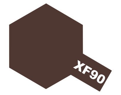 Tamiya Acrylic Mini XF - 90 Red Brown 2 - Phillips Hobbies