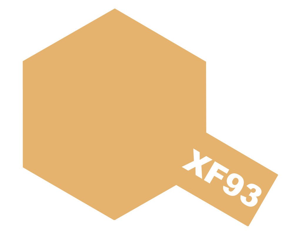 Tamiya Acrylic Mini XF - 93 Light Brown DAK 1942 - Phillips Hobbies