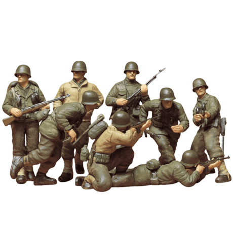Tamiya US Infantry (West European Theatre) Plastic Kit - 1:35 Scale - Phillips Hobbies