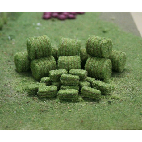 Tasma 00377 Hay Bales (30 Pack) - OO Gauge - Phillips Hobbies
