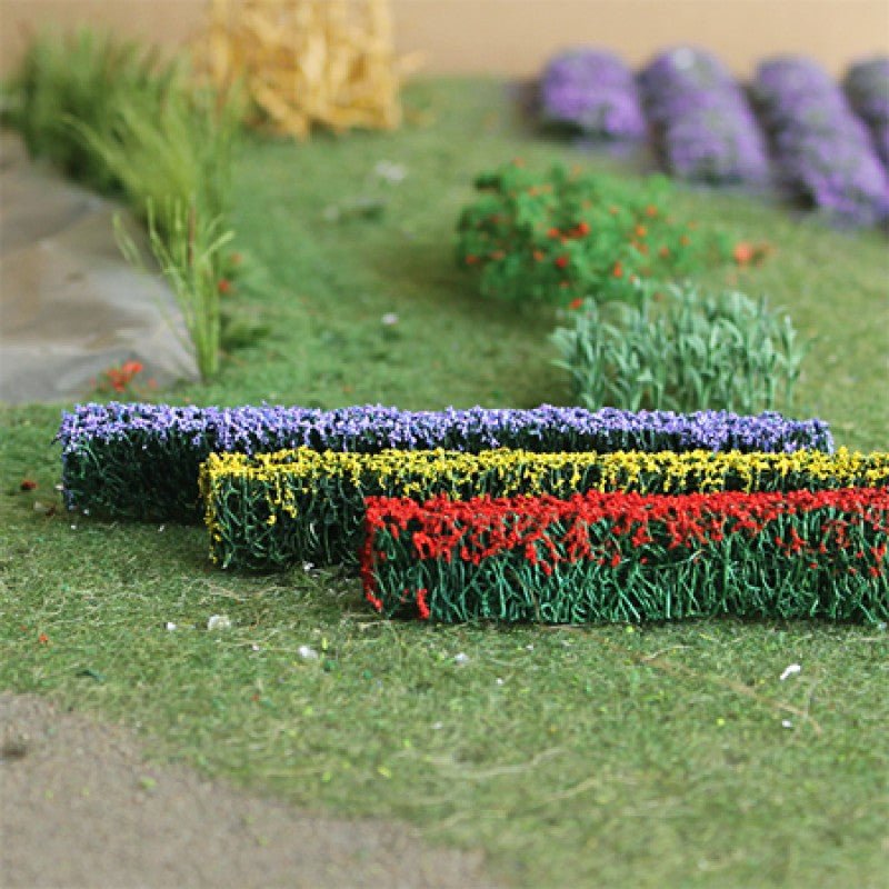 Tasma 00711 Flower Hedges (6 Pack) - OO Gauge - Phillips Hobbies
