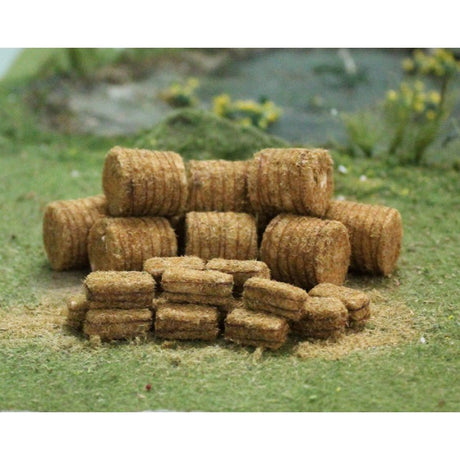 Tasma 00926 Straw Bales 25 Pack - N Gauge - Phillips Hobbies