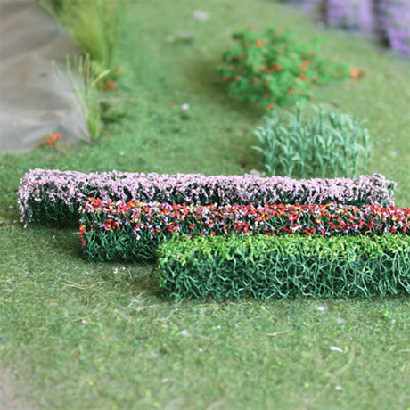 Tasma 00980 Mixed Hedges (6 Pack) - OO Gauge - Phillips Hobbies