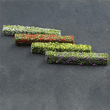 Tasma 00989 Flower Hedges (8 Pack) - N Gauge - Phillips Hobbies
