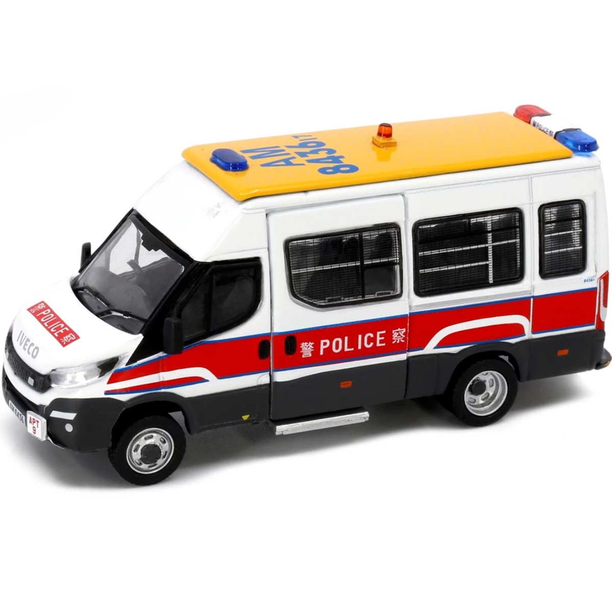Tiny City Iveco Daily Police Patrol Van Airport District AM8436 (1:76 Scale) - Phillips Hobbies