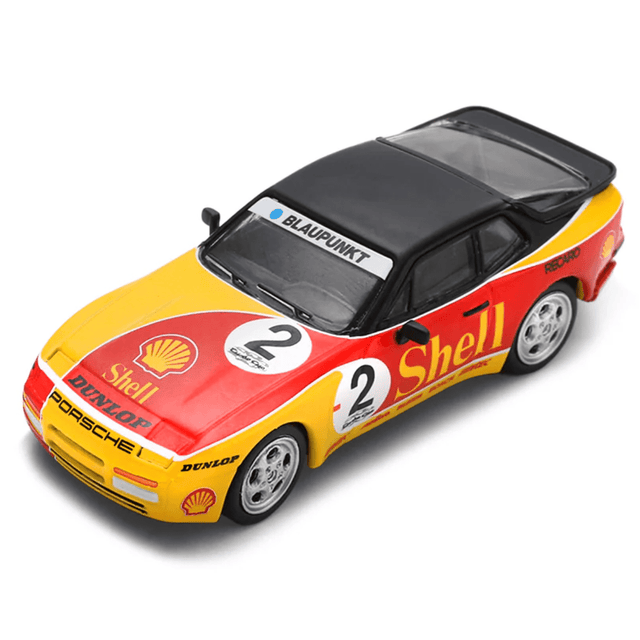 Tiny City/Sparky Shell Porsche 944 2 (Flat Headlights) - 1:64 Scale - Phillips Hobbies