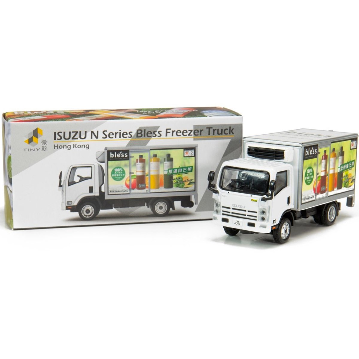 Tiny Models Isuzu N Series Bless Freezer Truck (1:76 Scale) - Phillips Hobbies