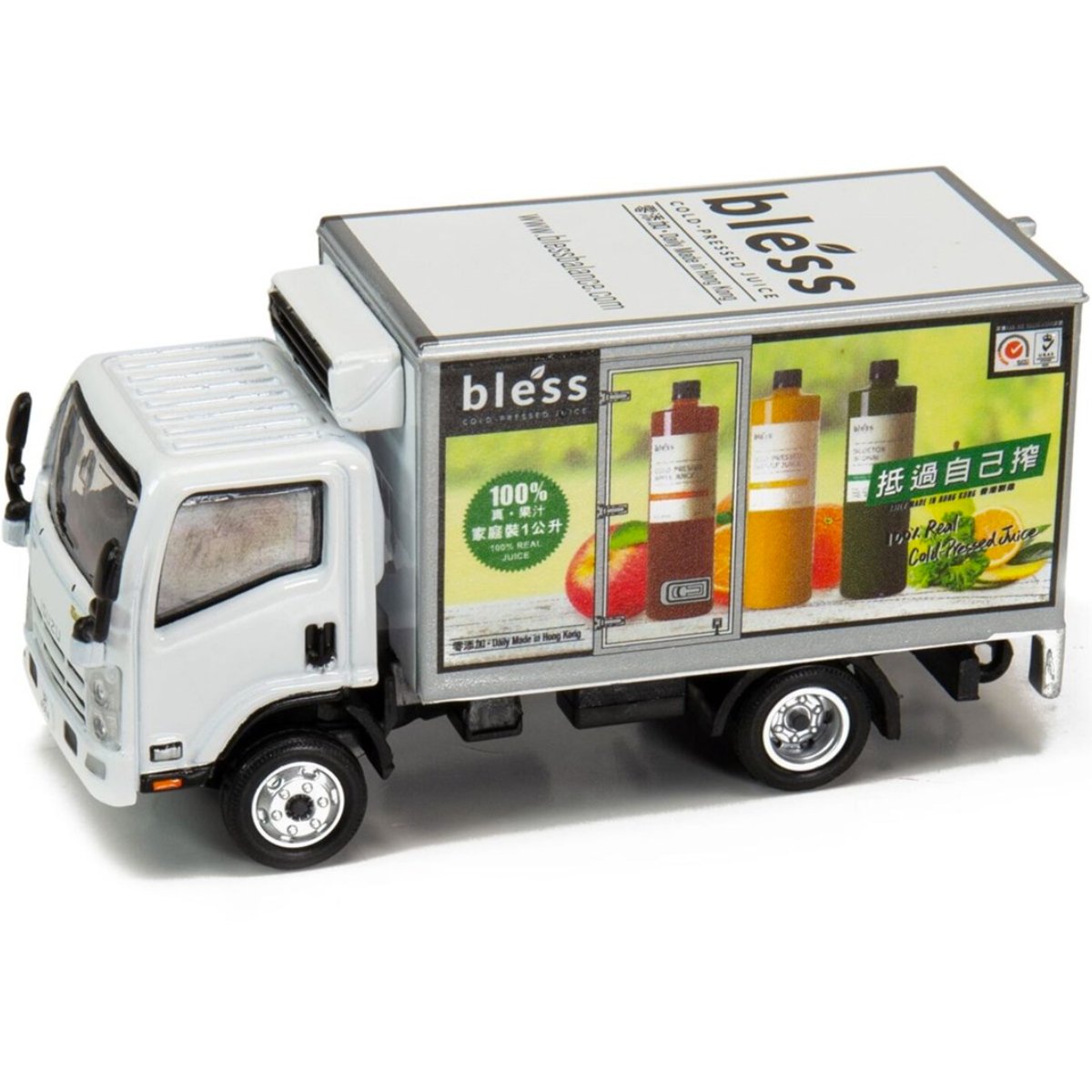 Tiny Models Isuzu N Series Bless Freezer Truck (1:76 Scale) - Phillips Hobbies