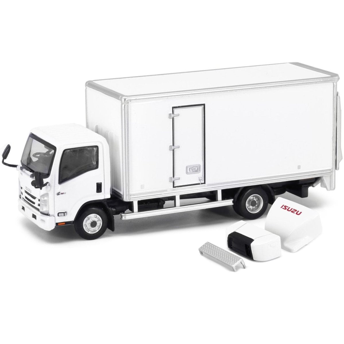 Tiny Models Isuzu N Series Box Lorry (1:64 Scale) - Phillips