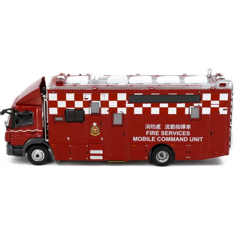 Tiny Models Mercedes-Benz Atego Fire Services Mobile Command Unit F7703 (1:76 Scale) - Phillips Hobbies