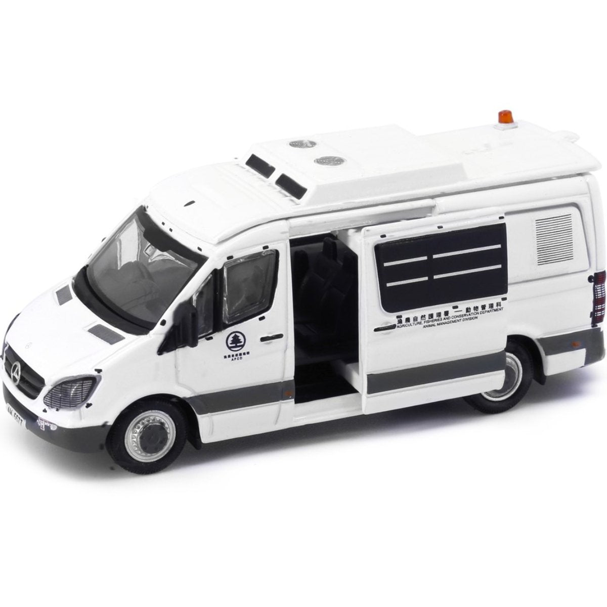 Tiny Models Mercedes-Benz Sprinter AFCD White (1:76 Scale) - Phillips Hobbies