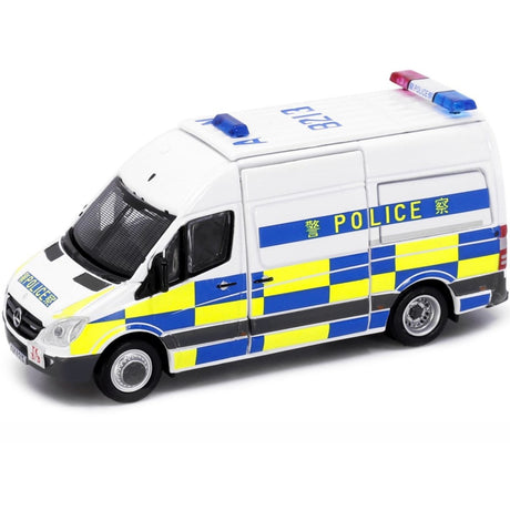 Tiny Models Mercedes-Benz Sprinter High Roof Police - Traffic (1:76 Scale) - Phillips Hobbies