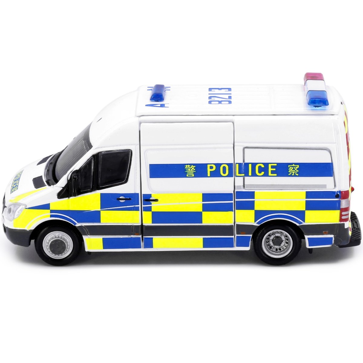 Tiny Models Mercedes-Benz Sprinter High Roof Police - Traffic (1:76 Scale) - Phillips Hobbies