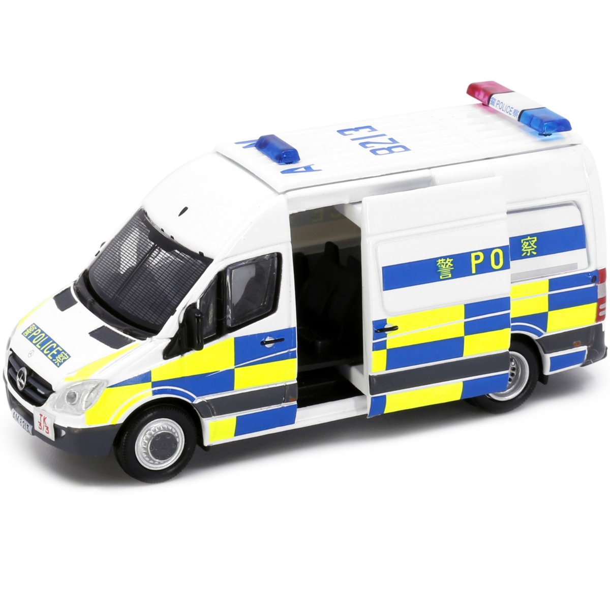 Tiny Models Mercedes-Benz Sprinter High Roof Police - Traffic (1:76 Scale) - Phillips Hobbies