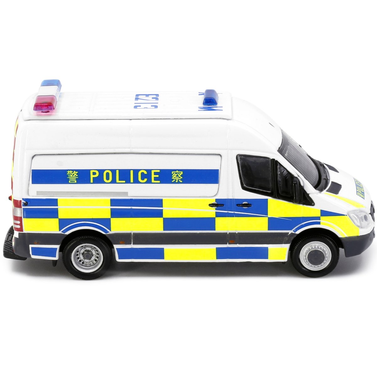 Tiny Models Mercedes-Benz Sprinter High Roof Police - Traffic (1:76 Scale) - Phillips Hobbies