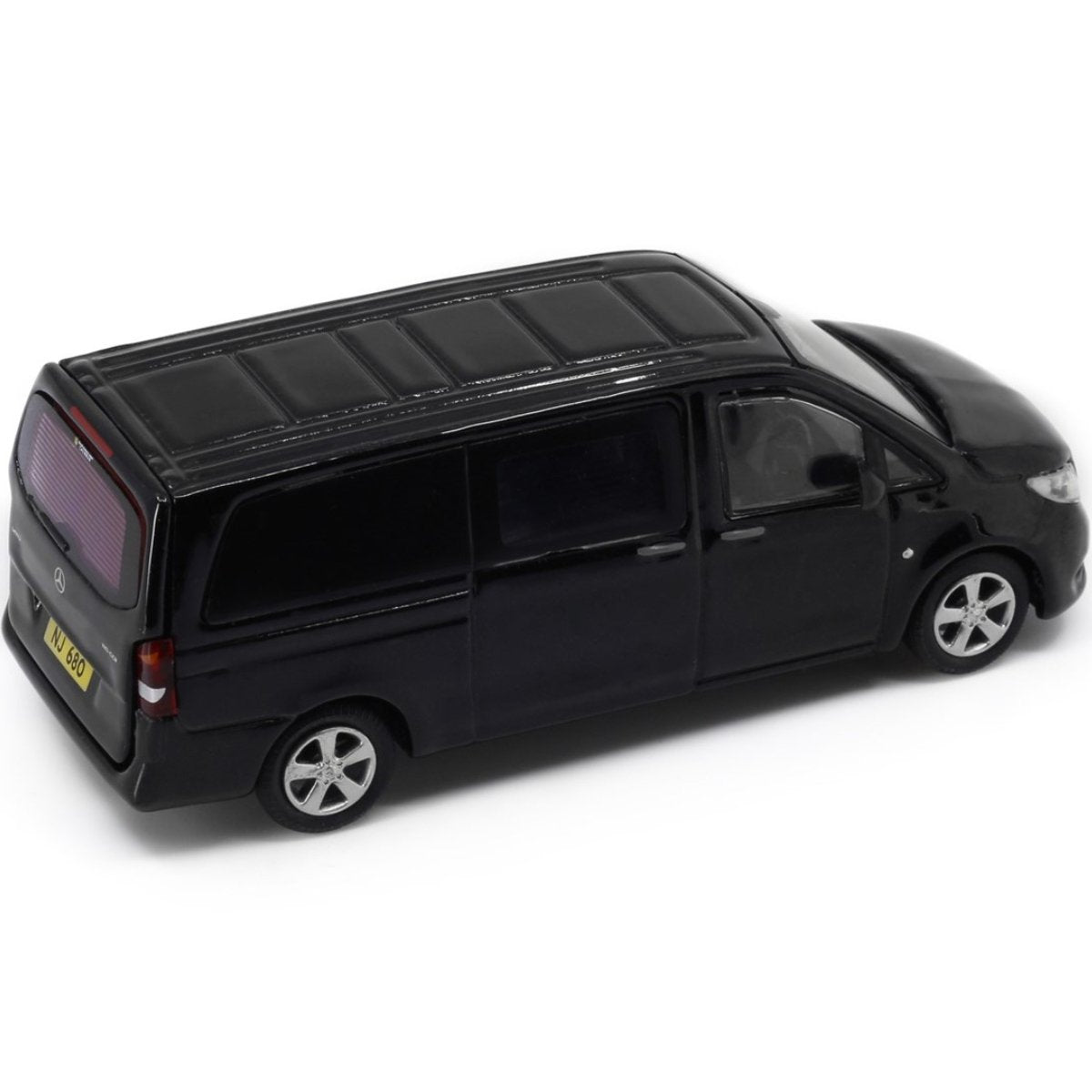 Hobby Mercedis Tiny Models Mercedes-Benz Vito Black (1:64 Scale) - Phillips Hobbies