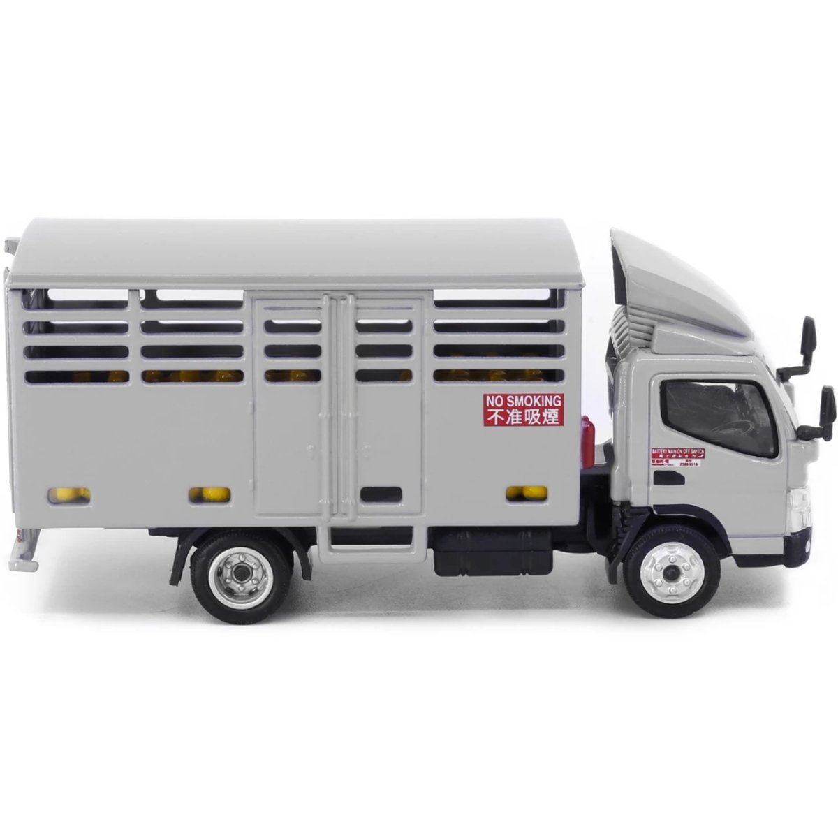 Tiny Models Mitsubishi Fuso Canter Bottled LPG Delivery Lorry (1:76 Scale) - Phillips Hobbies
