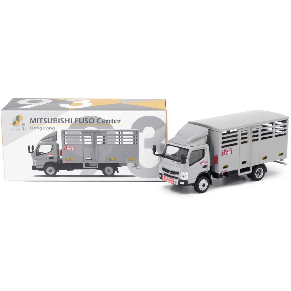 Tiny Models Mitsubishi Fuso Canter Bottled LPG Delivery Lorry (1:76 Scale) - Phillips Hobbies