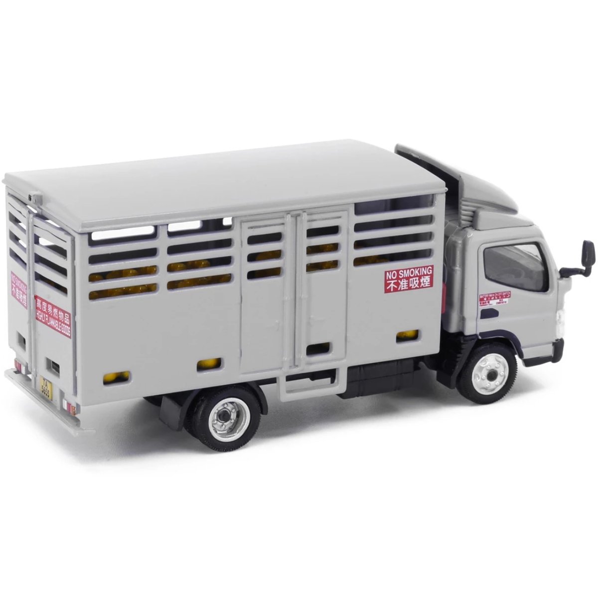 Tiny Models Mitsubishi Fuso Canter Bottled LPG Delivery Lorry (1:76 Scale) - Phillips Hobbies