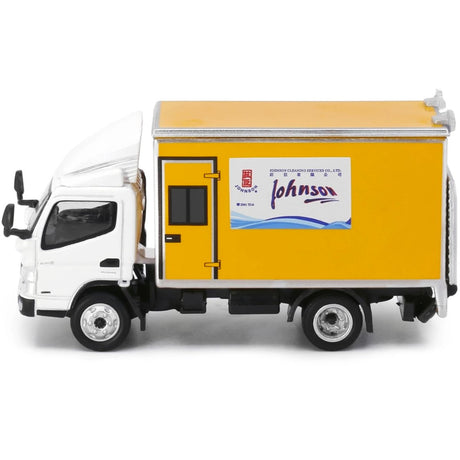 Tiny Models Mitsubishi Fuso Canter Box Lorry Johnson (1:76 Scale) - Phillips Hobbies
