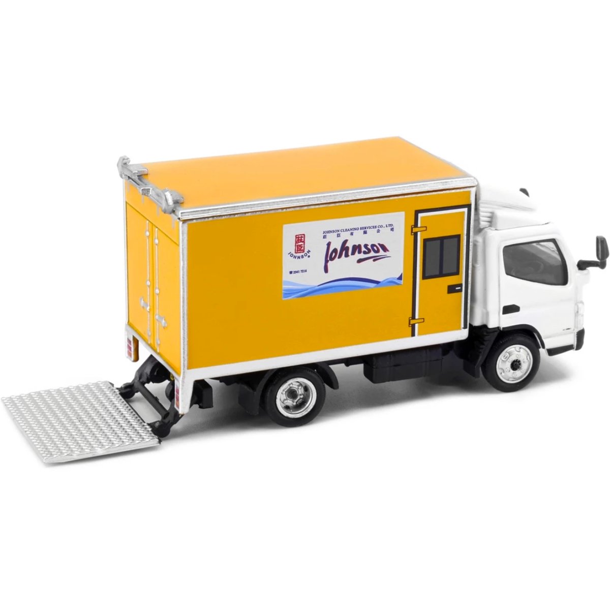 Tiny Models Mitsubishi Fuso Canter Box Lorry Johnson (1:76 Scale) - Phillips Hobbies