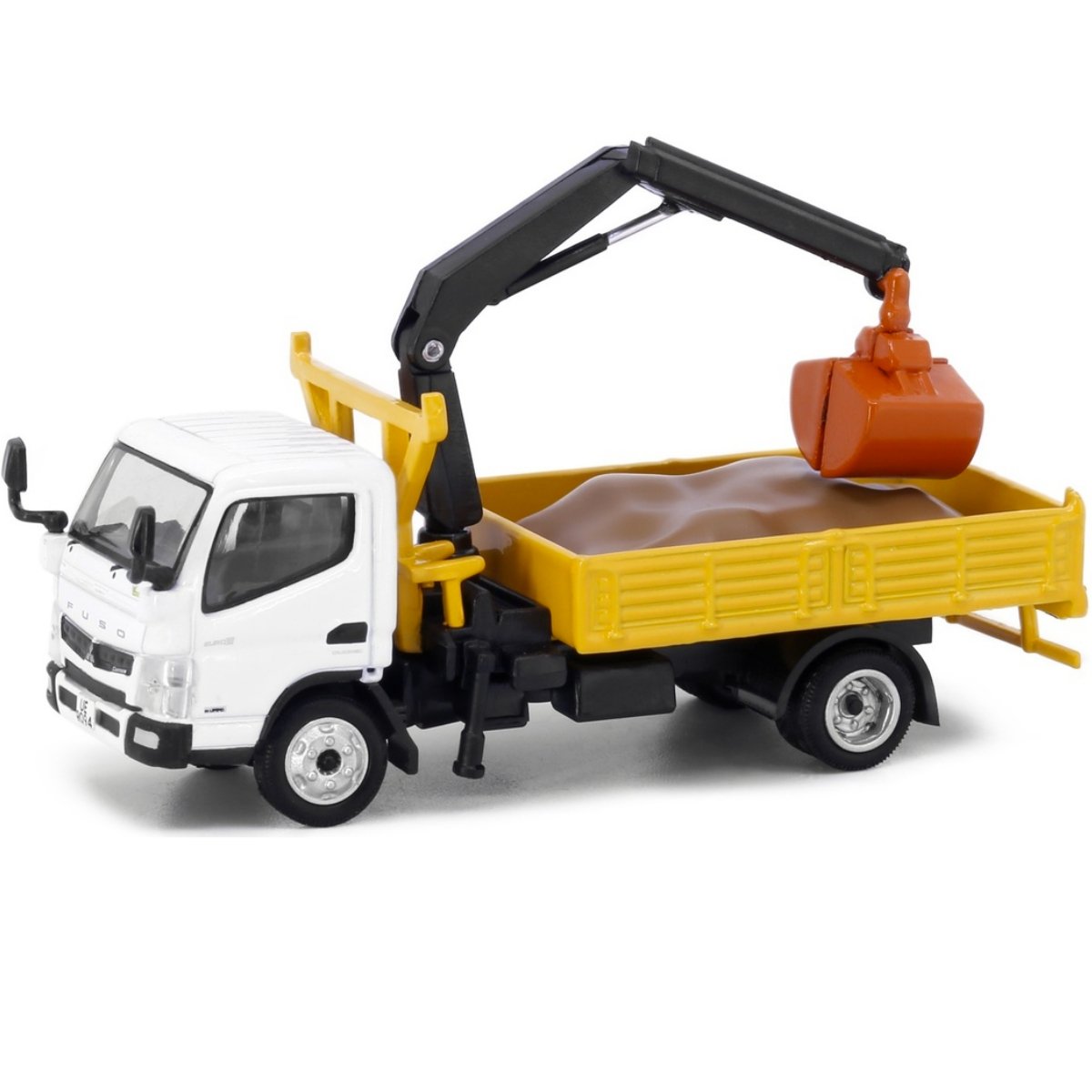 Tiny Models Mitsubishi Fuso Canter Grab Lorry (1:76 Scale) - Phillips Hobbies
