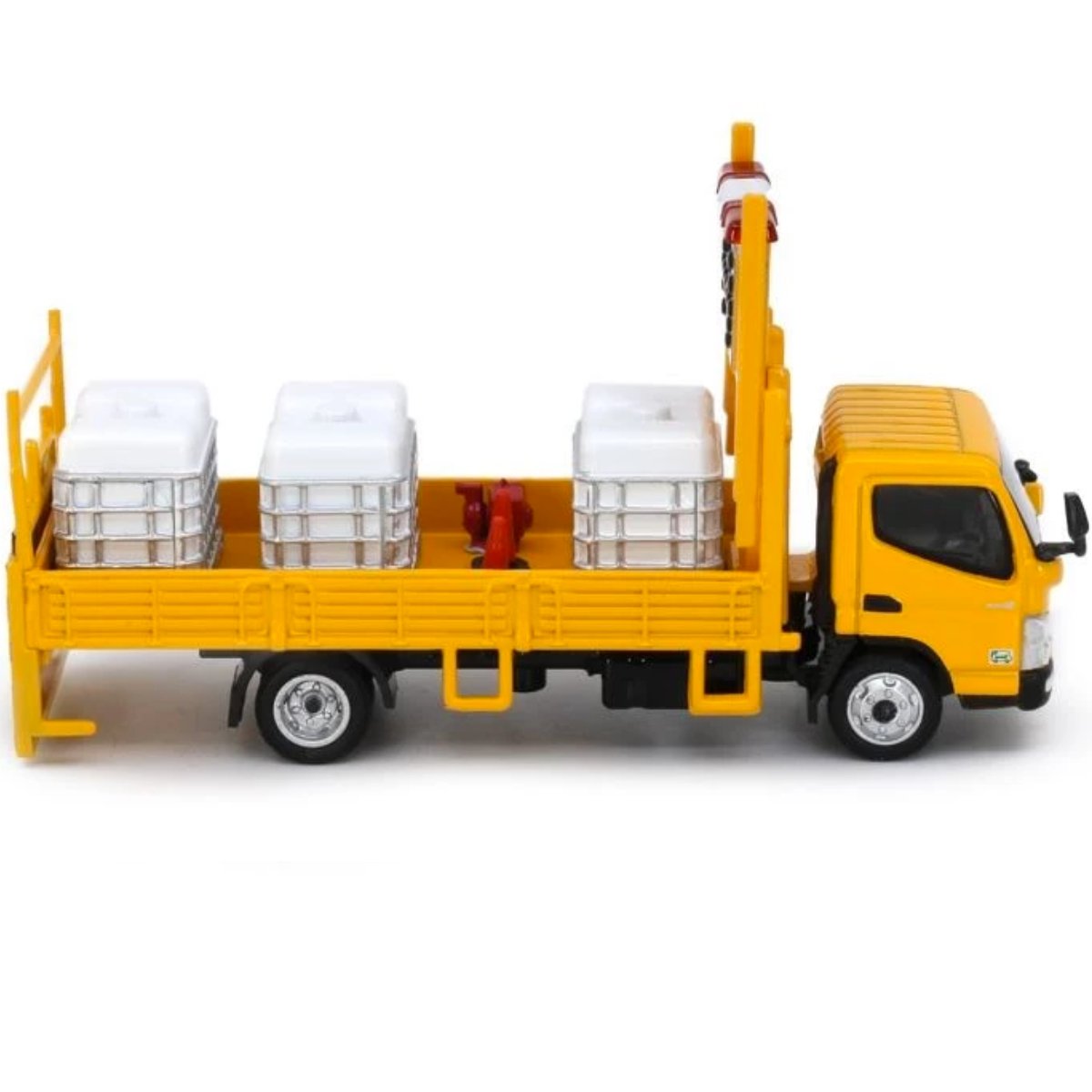 Tiny Models Mitsubishi Fuso Canter Warning Sign Vehicle (1:76 Scale) - Phillips Hobbies