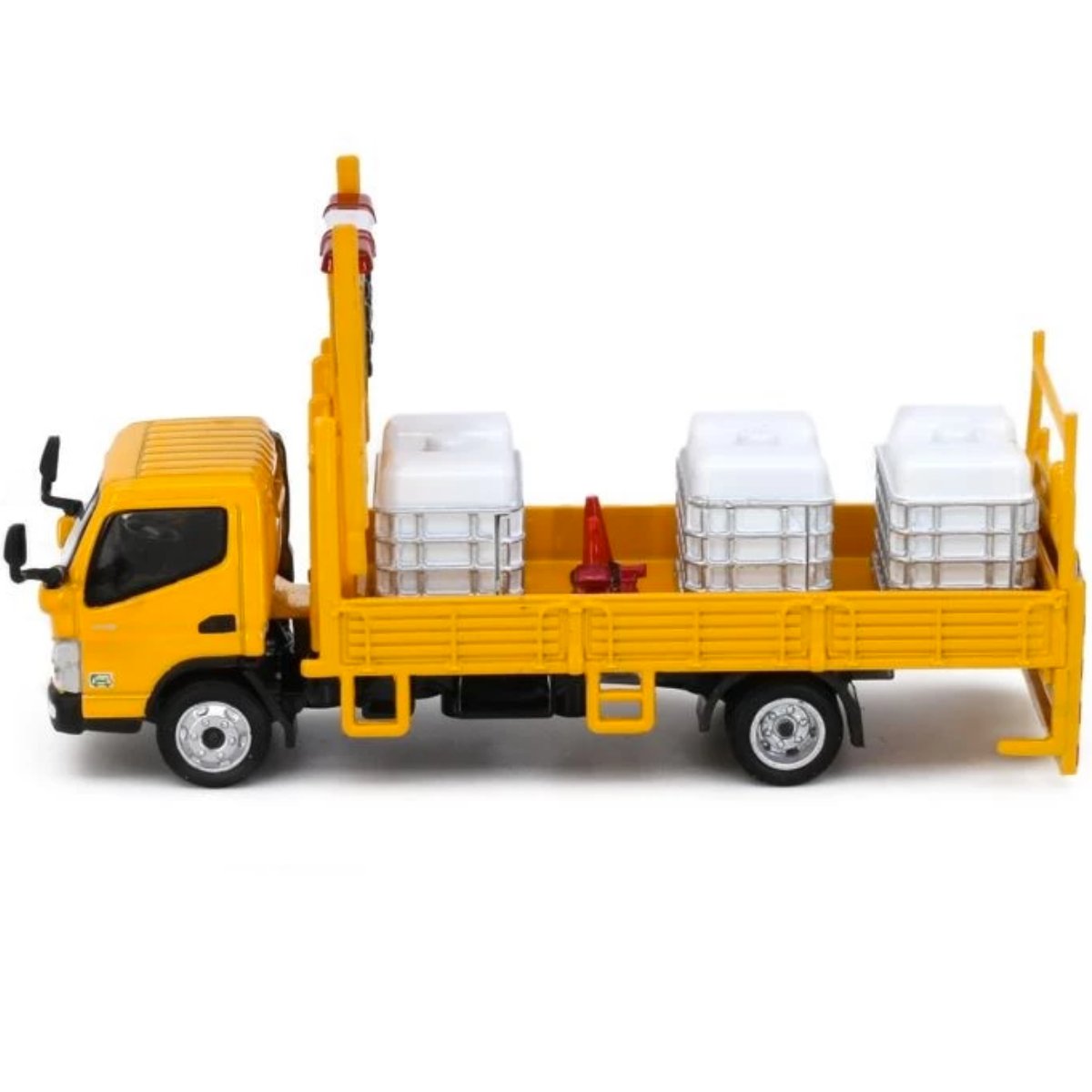 Tiny Models Mitsubishi Fuso Canter Warning Sign Vehicle (1:76 Scale) - Phillips Hobbies