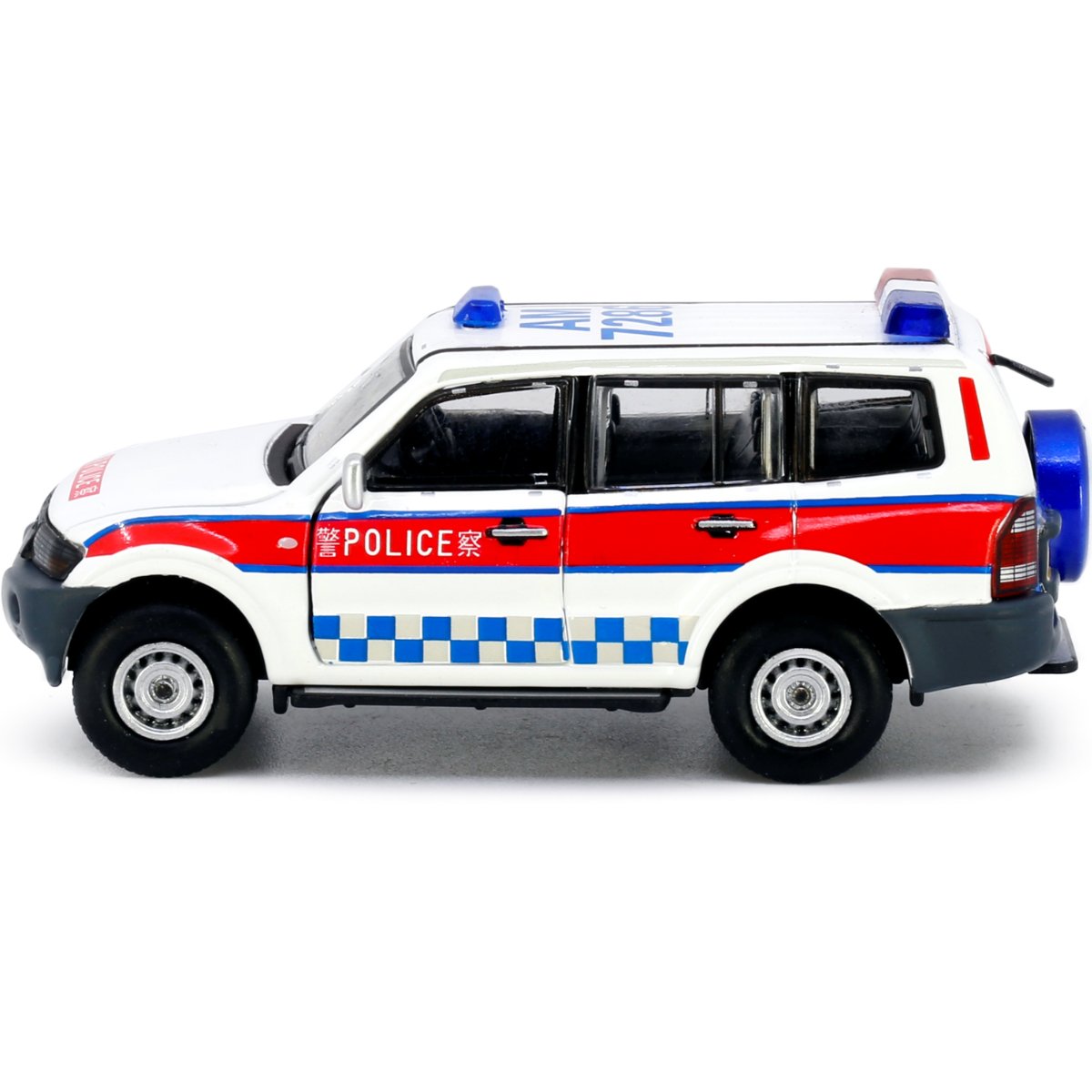 Tiny Models Police Mitsubishi Pajero 2003 (1:64 Scale) - Phillips Hobbies