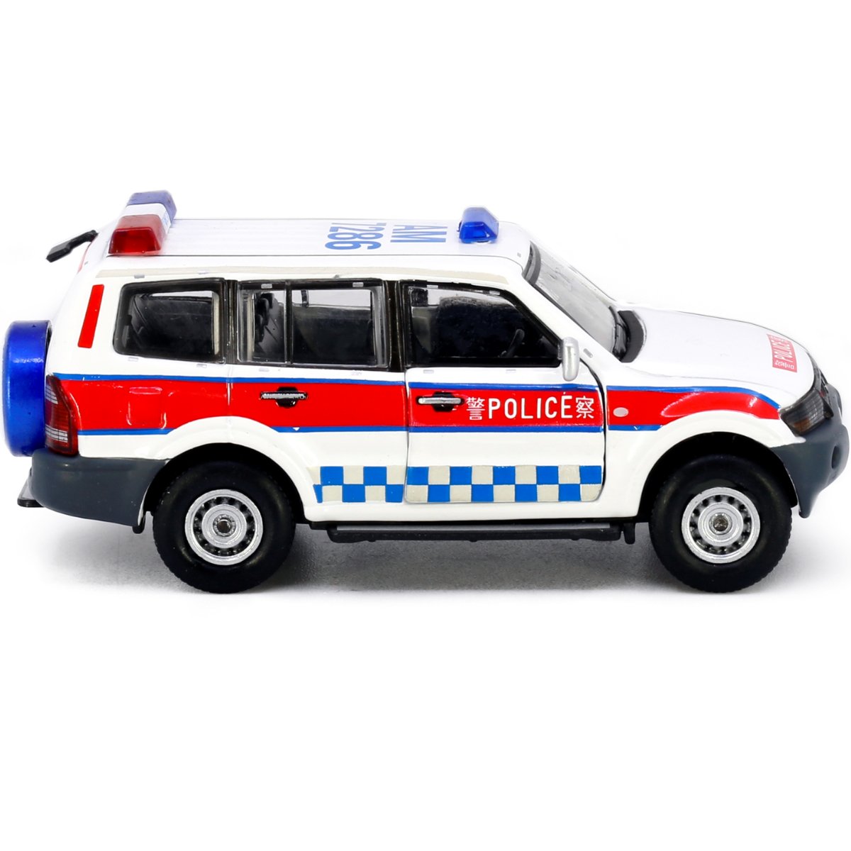 Tiny Models Police Mitsubishi Pajero 2003 (1:64 Scale) - Phillips Hobbies