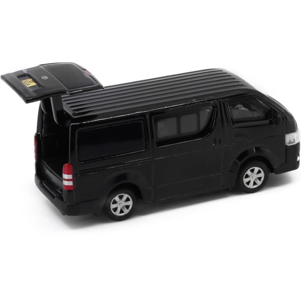 Tiny Models Toyota Hiace Black (1:64 Scale) - Phillips Hobbies
