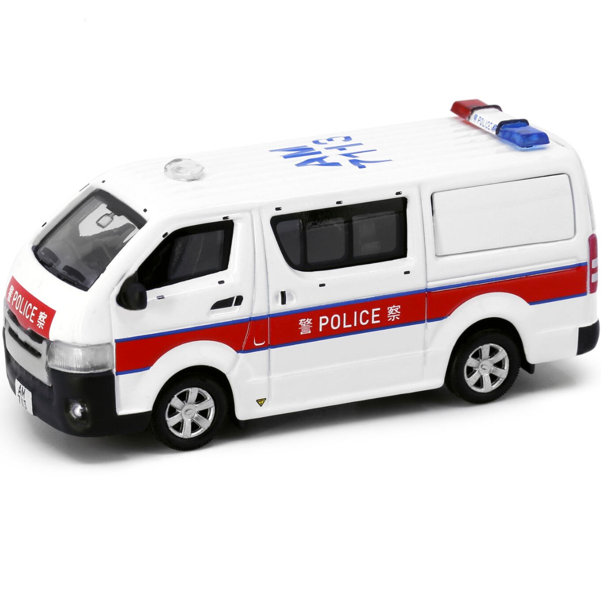 Tiny Models Toyota Hiace, Silver Wheel, AM7113 (1:64 Scale) - Phillips Hobbies