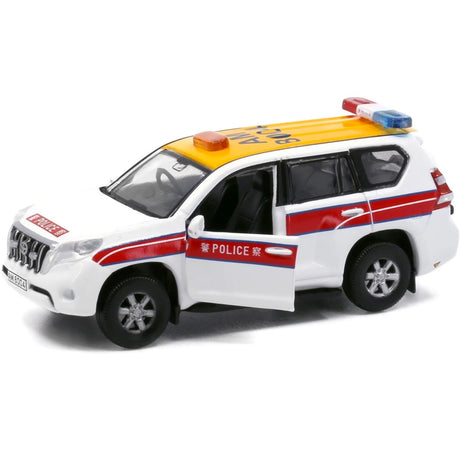 Tiny Models Toyota Prado Police - Airport District (1:64 Scale) - Phillips Hobbies