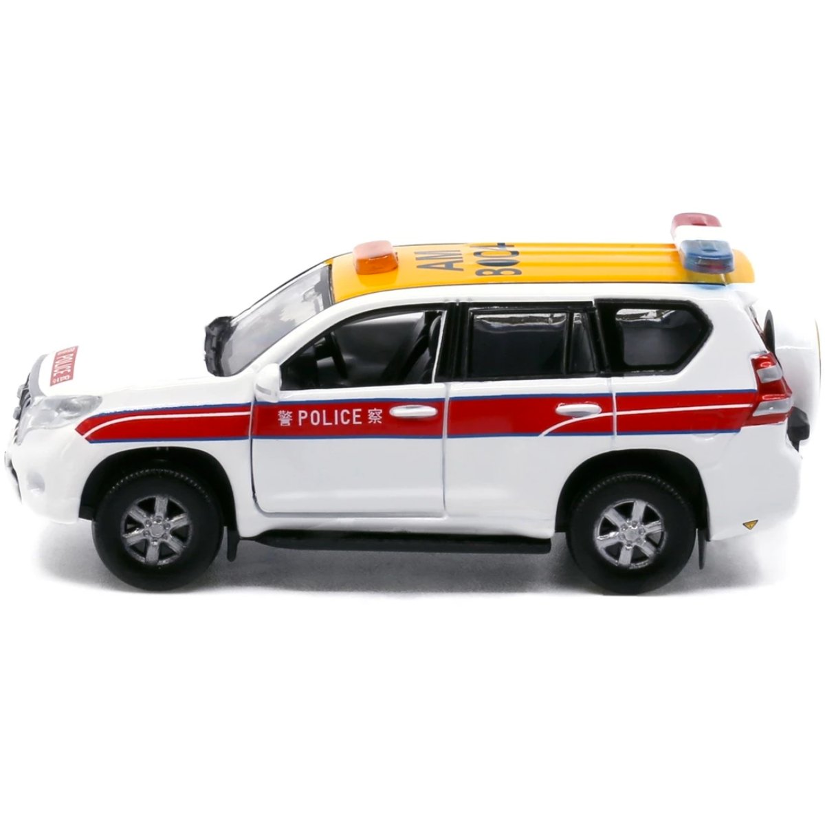 Tiny Models Toyota Prado Police - Airport District (1:64 Scale) - Phillips Hobbies