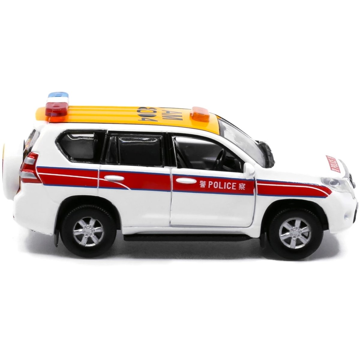 Tiny Models Toyota Prado Police - Airport District (1:64 Scale) - Phillips Hobbies