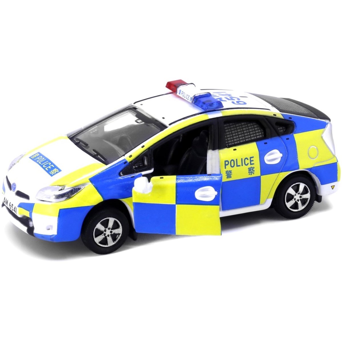 Tiny Models Toyota Prius Hong Kong Police (1:64 Scale) - Phillips Hobbies