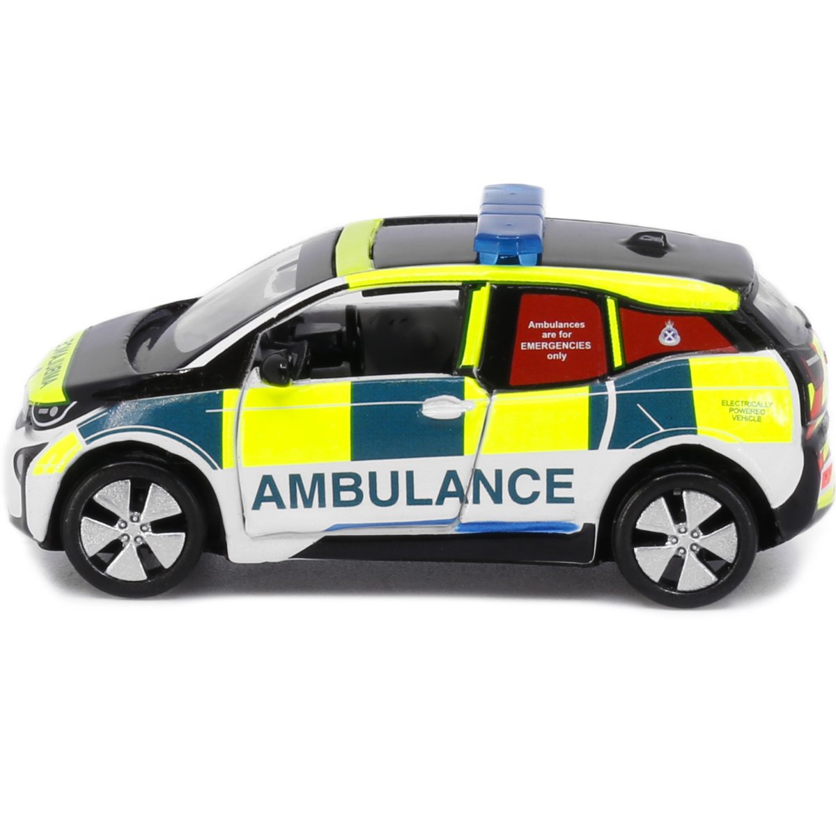 Tiny Models UK17 BMW i3 Scottish Ambulance Service (1:64 Scale) - Phillips Hobbies