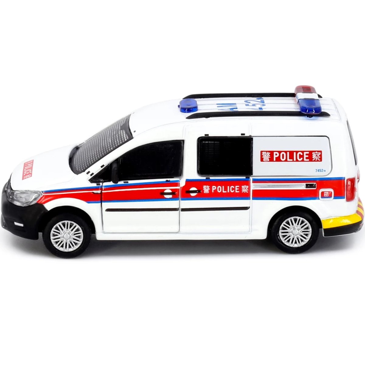 Tiny Models Volkswagen Caddy Hong Kong Police AM7452 (1:64 Scale) - Phillips Hobbies