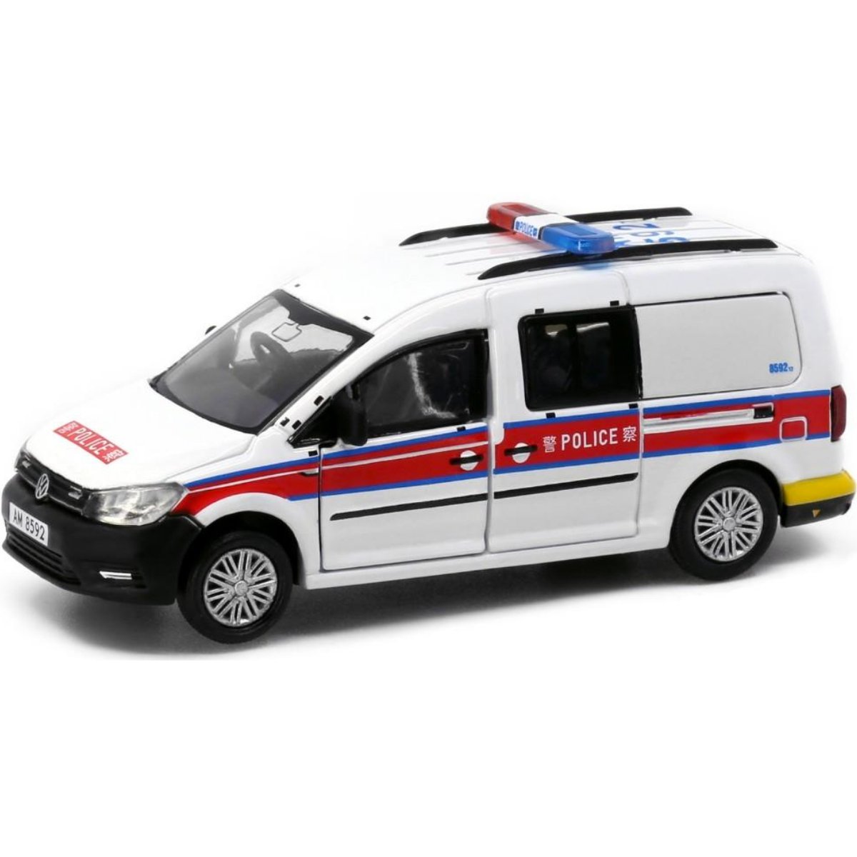 Tiny Models VW Caddy Hong Kong Police (1:64 Scale) - Phillips Hobbies