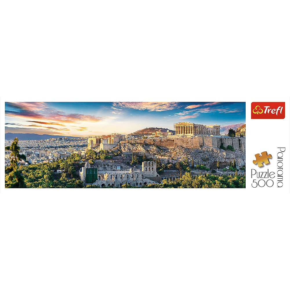 Trefl Acropolis, Athens Jigsaw Puzzle (500 Pieces) - Phillips Hobbies