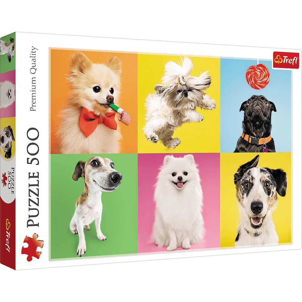 Trefl Dogs Jigsaw Puzzle (500 Pieces) - Phillips Hobbies