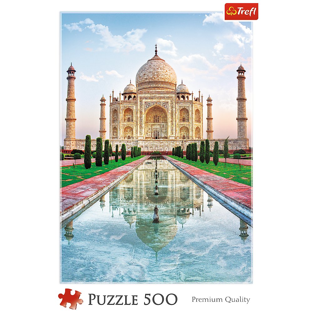 Trefl Taj Mahal Jigsaw Puzzle (500 Pieces) - Phillips Hobbies