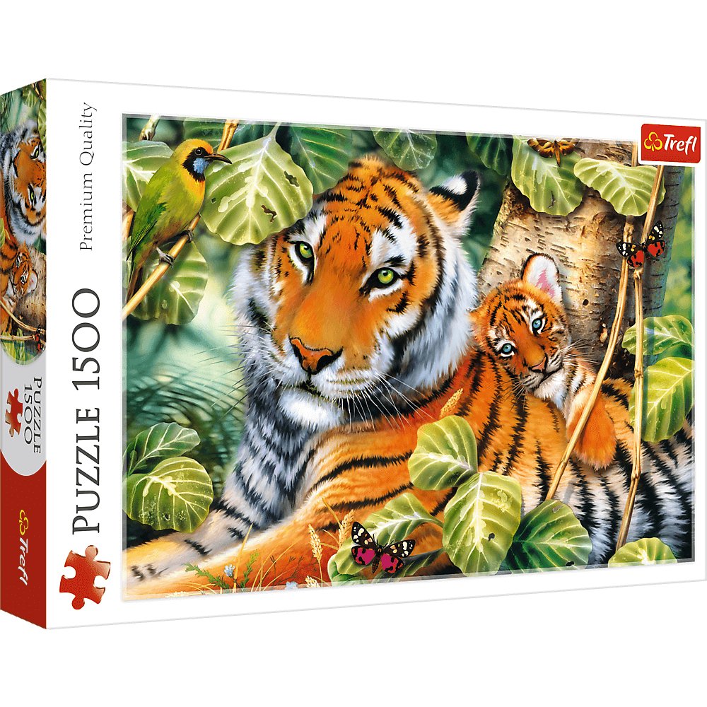 Trefl Two Tigers Jigsaw Puzzle (1500 Pieces) - Phillips Hobbies